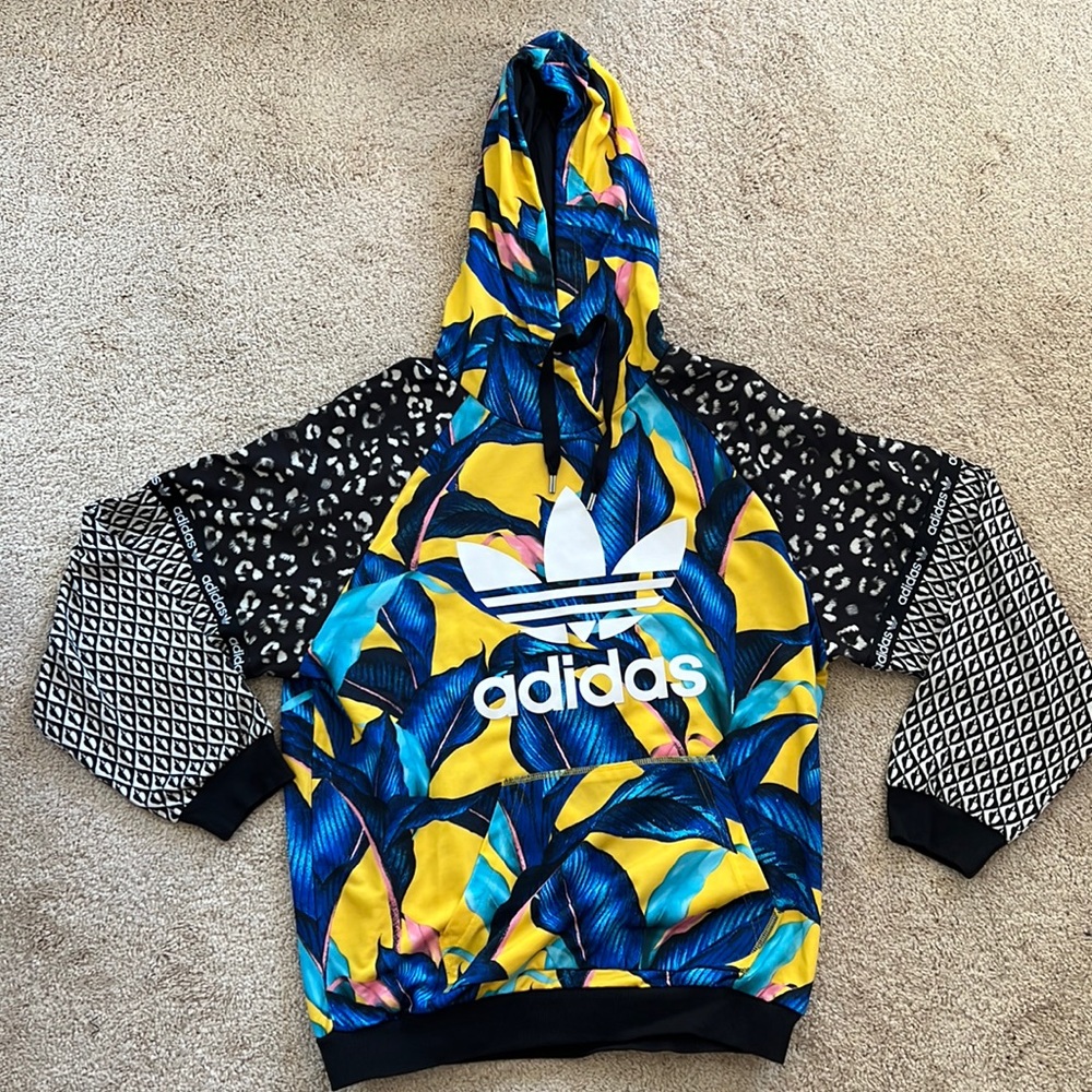 Multi-colored hoodie
